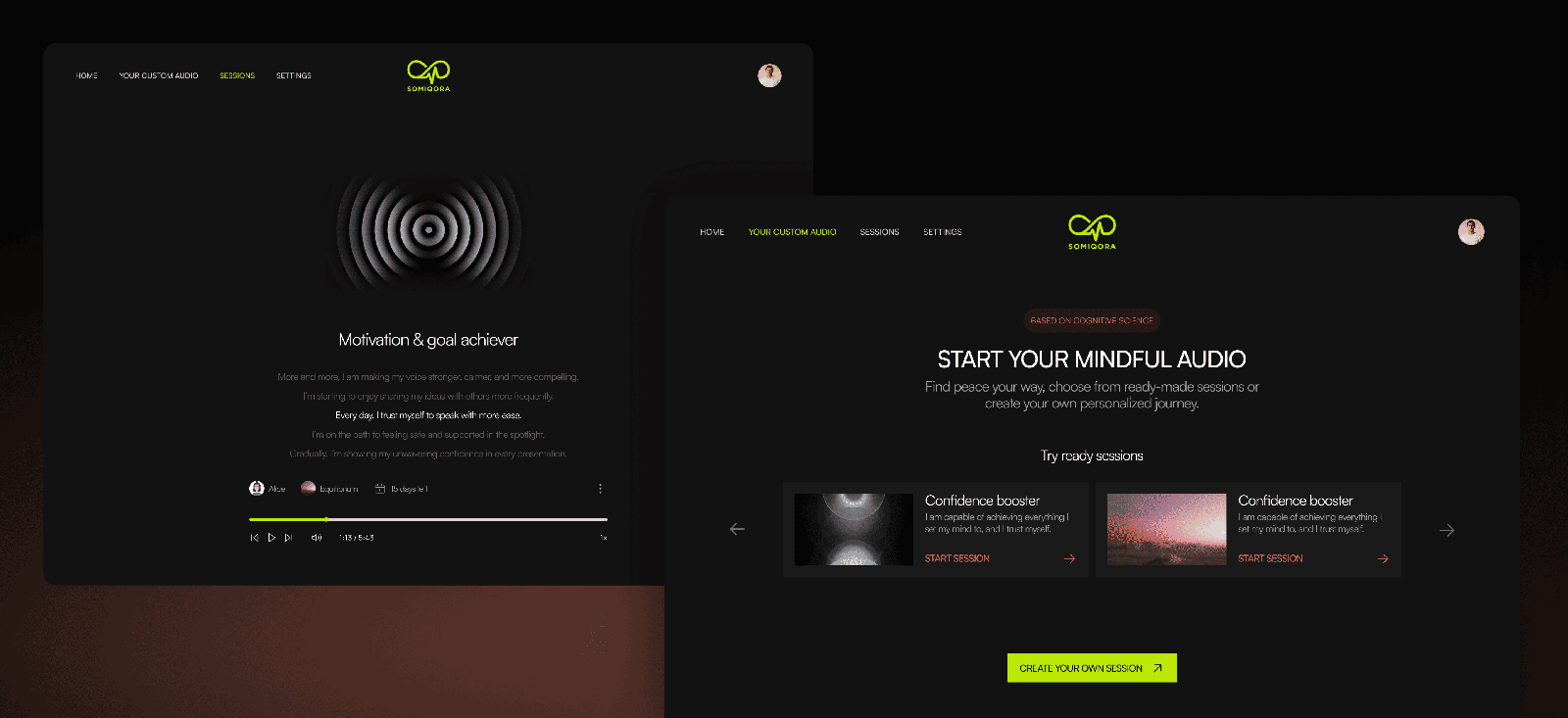 Dashboard Interface