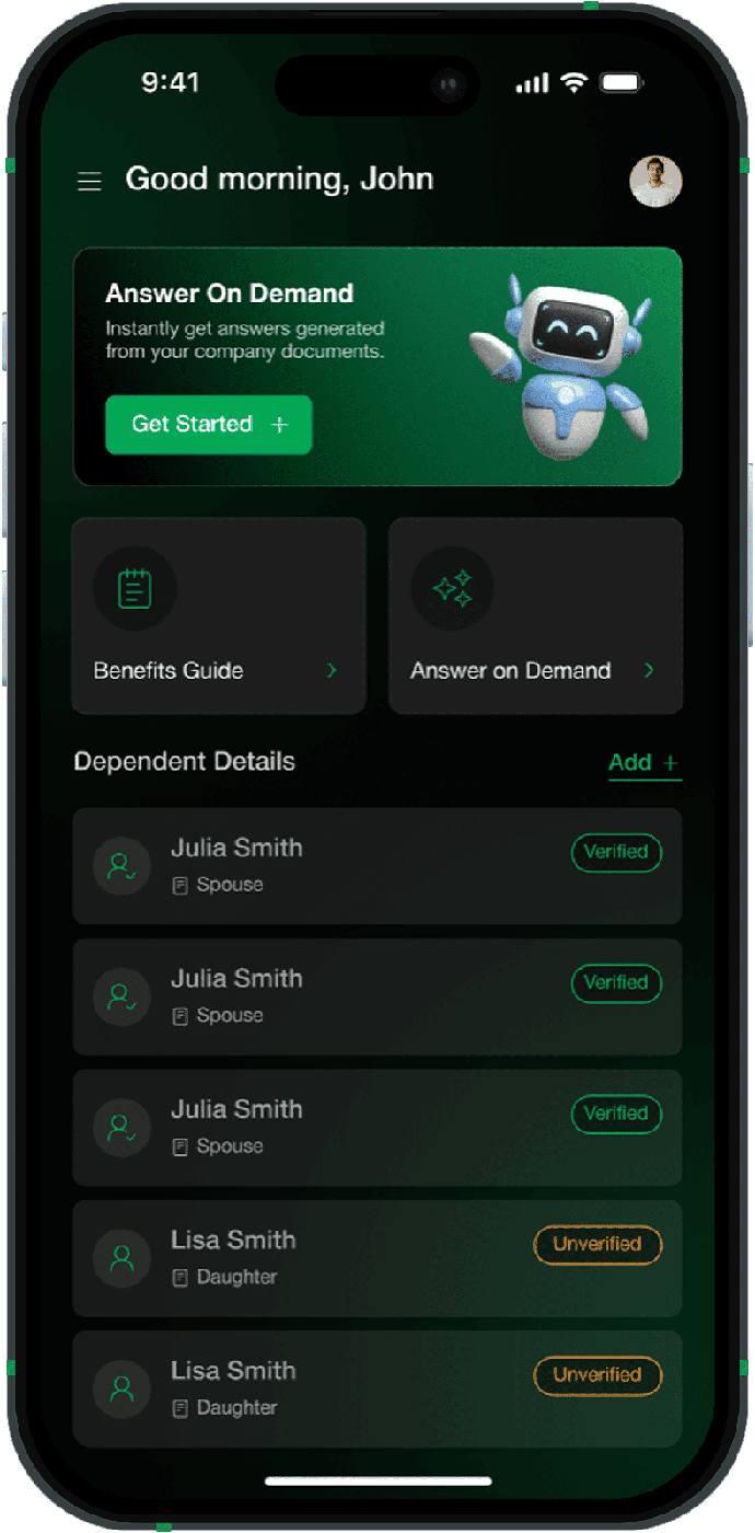 Challenge Mobile UI 1